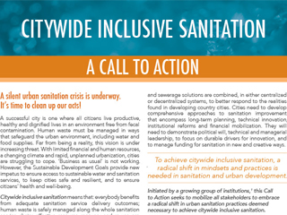 Citywide Inclusive Sanitation